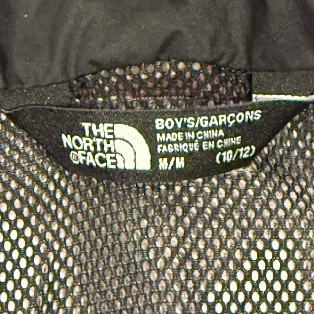 The North Face Resolve Reflective Jacket Boys Medium 10-12 Waterproof TNF Spring - Picture 4 of 8